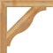 Ekena Millwork Funston Block Rough Sawn Bracket, Western Red Cedar, 4"W x 32"D x 32"H BKT04X32X32FST05RWR - alternate 2